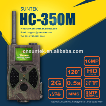 Venda al por mayor la cámara de la fauna de Suntek 2G GSM MMS GPRS 12MP con la antena externa y la ranura para tarjeta SIM HC350M